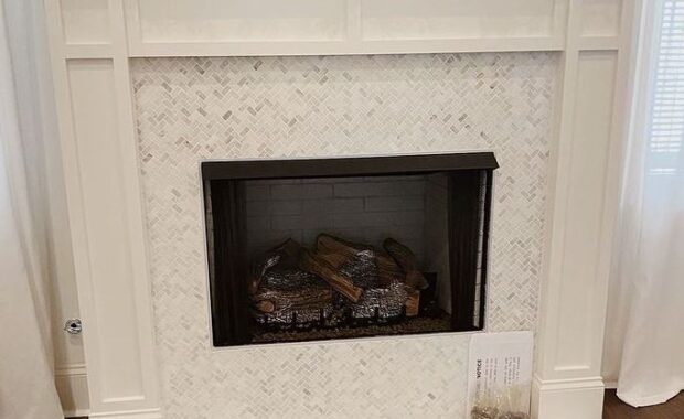 Gas log installation